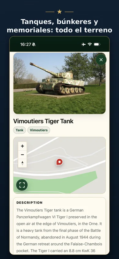 Tanques, búnkeres y memoriales: todo el terreno — D-Day Explorer